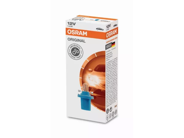 1,2W Kunststoffsockel Faltschachtel 12V Original OSRAM 1,2W Kunststoffsockel Faltschachtel 12V Original OSRAM