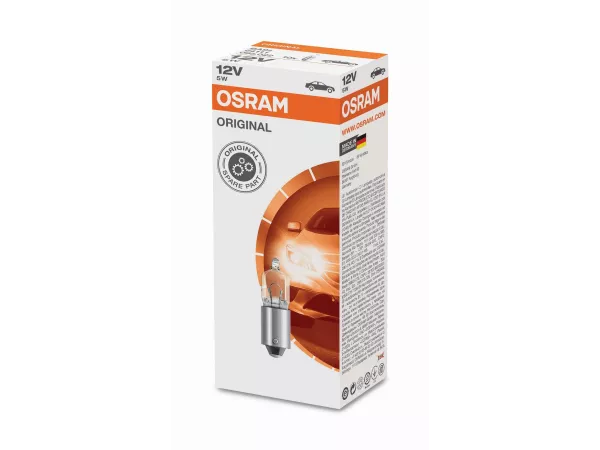 5W Metallsockel Faltschachtel 12V Original OSRAM 5W Metallsockel Faltschachtel 12V Original OSRAM