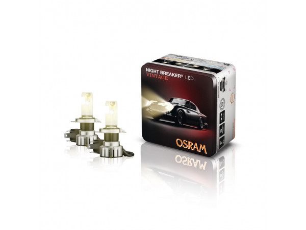 NIGHT BREAKER® LED VINTAGE H4 + R2 3000K 2St. NIGHT BREAKER® LED VINTAGE H4 + R2 3000K 2St.