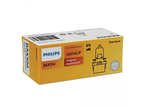 BAX B10d 3W 12V Braun/Brown 1 St. Philips BAX B10d 3W 12V Braun/Brown 1 St. Philips