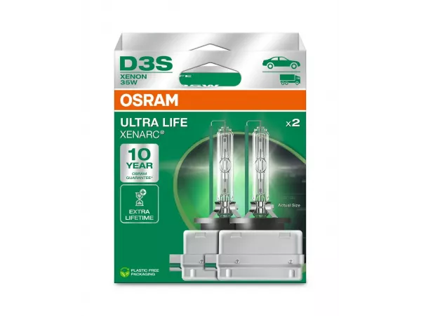 D3S 35W PK32d-5 ULTRA LIFE 10 Jahre Garantie 2St. OSRAM