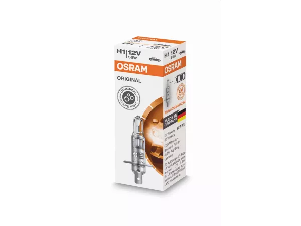H1 12V 55W P14,5s 1 St. Original Spare Part OSRAM H1 12V 55W P14,5s 1 St. Original Spare Part OSRAM