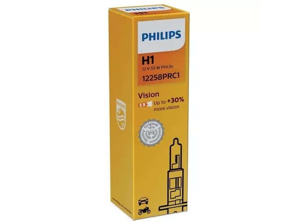 H1 12V 55W P14,5s (Premium) Vision +30% 1 St. Philips H1 12V 55W P14,5s (Premium) Vision +30% 1 St. Philips