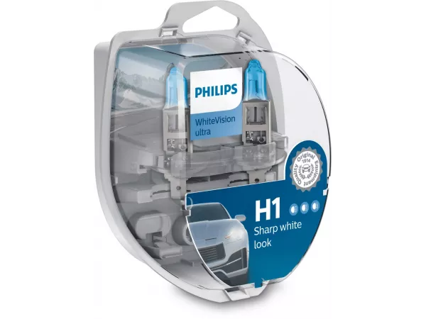 H1/W5W 12V 55W P14,5s WhiteVision Ultra 2 St. Philips H1/W5W 12V 55W P14,5s WhiteVision Ultra 2 St. Philips