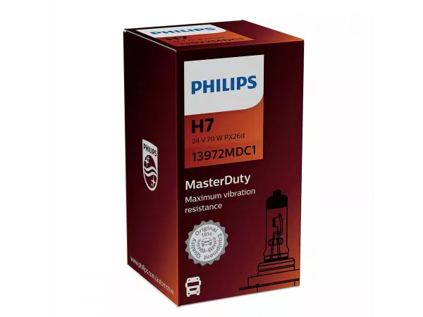 H7 24V 70W PX26d MasterDuty 1 St. Philips