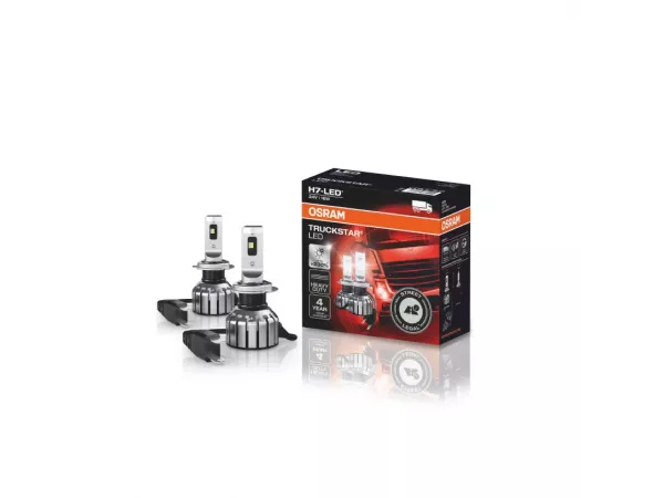 H7 TRUCKSTAR LED 230% StVZO-Konforme LED-Nachrüstlampe 2St. OSRAM H7 TRUCKSTAR LED 230% StVZO-Konforme LED-Nachrüstlampe 2St. OSRAM