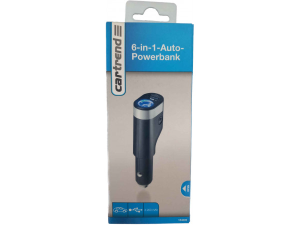 6-in-1 Auto-Powerbank 6-in-1 Auto-Powerbank