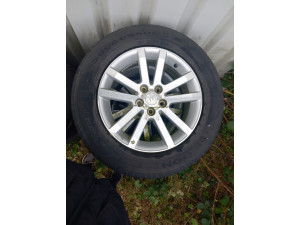 Tyfoon Sucessor 5 225/65 R17 102H Sommerreifen – 4 Stück auf Suzuki Grand Vitara II Felgen, gebraucht Tyfoon Sucessor 5 225/65 R17 102H Sommerreifen – 4 Stück auf Suzuki Grand Vitara II Felgen, gebraucht