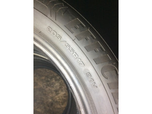Goodyear EfficientGrip 205/55 R17 91V Sommerreifen – 4 Stück, gebraucht (DOT 4024)