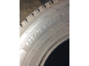 Michelin Agilis Camping 225/75 R16 116Q Sommerreifen – 4 Stück, gebraucht (DOT 0823)