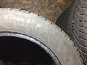 Continental ContiEcoContact 215/55 R17 94V Sommerreifen – 4 Stück, gebraucht (DOT 4517)