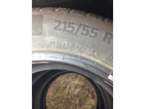 Continental EcoContact 6 215/55 R17 94V Sommerreifen – 4 Stück, gebraucht (DOT 2624)