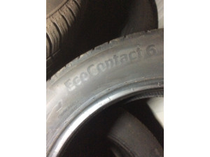 Continental EcoContact 6 215/55 R17 94V Sommerreifen – 4 Stück, gebraucht (DOT 2124)