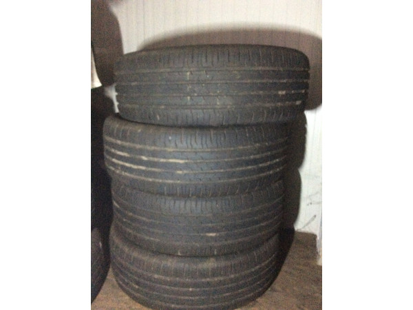 Continental EcoContact 6 215/55 R17 94V Sommerreifen – 4 Stück, gebraucht (DOT 2124)