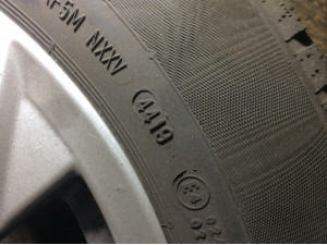 Continental ContiWinterContact 215/60 R16 99H Winterreifen mit Felgen (KBA 50553) – 4 Stück, gebraucht (DOT 4419)