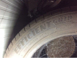 Goodyear EfficientGrip 215/55 R18 95H Sommerreifen – 4 Stück, gebraucht (DOT 3221)