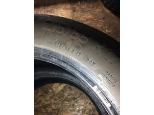 Continental PremiumContact 6 215/55 R17 94V Sommerreifen – 2 Stück, gebraucht (DOT 0223)