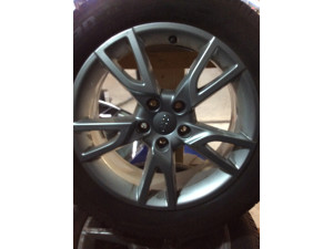 Dunlop SP Winter Sport 215/60 R17 96H Winterreifen mit Felgen (8U0 071 497) – 4 Stück, gebraucht (DOT 0512)