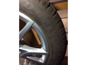 Dunlop SP Winter Sport 215/60 R17 96H Winterreifen mit Felgen (8U0 071 497) – 4 Stück, gebraucht (DOT 0512)