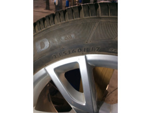 Dunlop SP Winter Sport 215/60 R17 96H Winterreifen mit Felgen (8U0 071 497) – 4 Stück, gebraucht (DOT 0512)