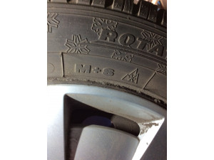 Dunlop SP Winter Sport 205/55 R16 91H Winterreifen auf Stahlfelgen mit Kappe – 4 Stück, gebraucht (DOT 4316)