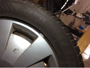 Dunlop SP Winter Sport 205/55 R16 91H Winterreifen auf Stahlfelgen mit Kappe – 4 Stück, gebraucht (DOT 4316)