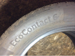 Continental EcoContact 6 235/55 R18 104V Sommerreifen – 2 Stück, gebraucht (DOT 1722)