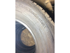 Continental ContiVanContact 100 215/70 R15C 109S Sommerreifen – 4 Stück, gebraucht (DOT 2223)