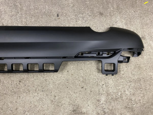 Smart Forfour Spoiler Stoßstange hinten schwarz