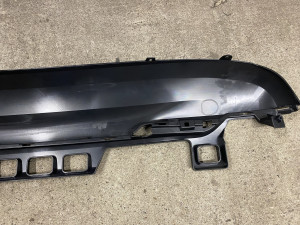 Smart Forfour Spoiler Stoßstange hinten schwarz