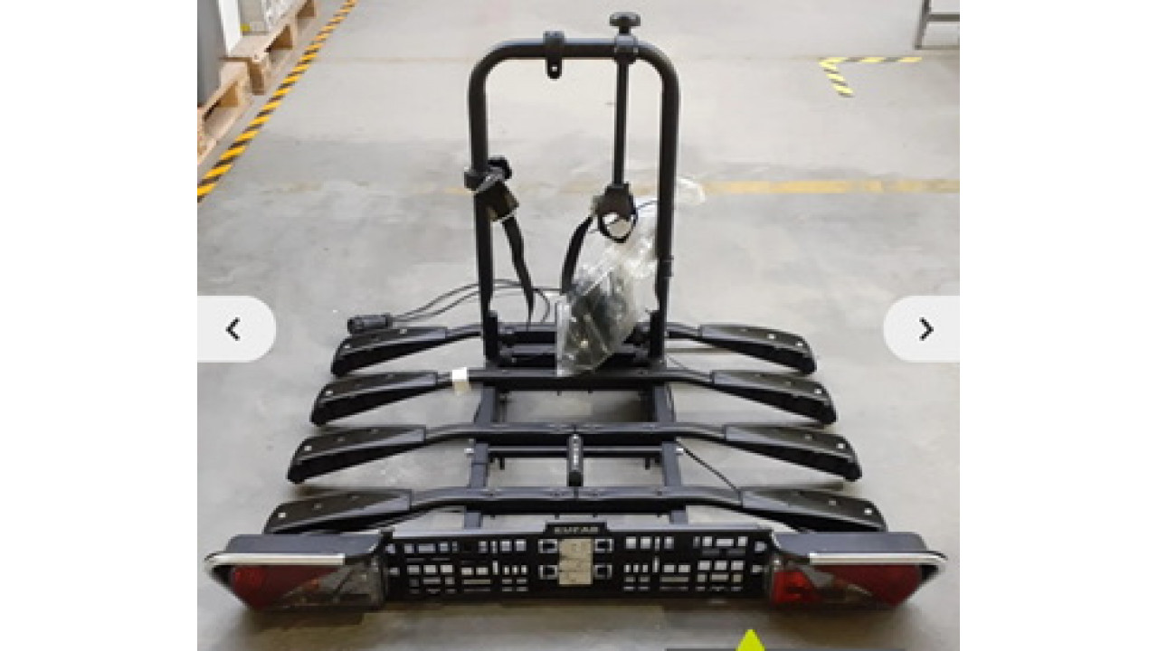 EUFAB Fahrradträger Heckträger „Amber IV“ 4er Fahrräder EUFAB Fahrradträger Heckträger „Amber IV“ 4er Fahrräder