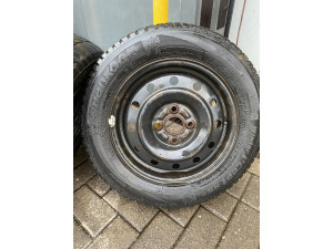 Radsatz Hankook & Eurosnow 165/70R14 85T – Gebraucht, 2,5-5,5 mm, DOT 2XFD FW H 3117