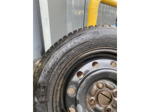 Radsatz Hankook & Eurosnow 165/70R14 85T – Gebraucht, 2,5-5,5 mm, DOT 2XFD FW H 3117