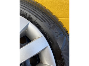 Hankook Winter icept RS 185/65R15 88T inkl. Alufelgen – Gebraucht, 7,0-7,5 mm, DOT 2XDF EP H 2914