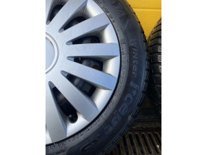 Hankook Winter icept RS 185/65R15 88T inkl. Alufelgen – Gebraucht, 7,0-7,5 mm, DOT 2XDF EP H 2914