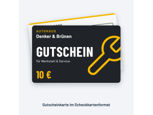 Gutscheinkarte 10 € Gutscheinkarte 10 €