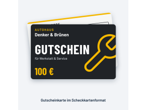 Gutscheinkarte 100 € Gutscheinkarte 100 €