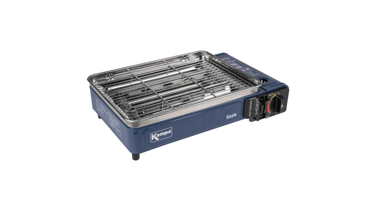 Kampa Sizzle Gasgrill Camping-Gasgrill Sizzle Barbecue Wohnmobile 2,3KW Kampa Sizzle Gasgrill Camping-Gasgrill Sizzle Barbecue Wohnmobile 2,3KW
